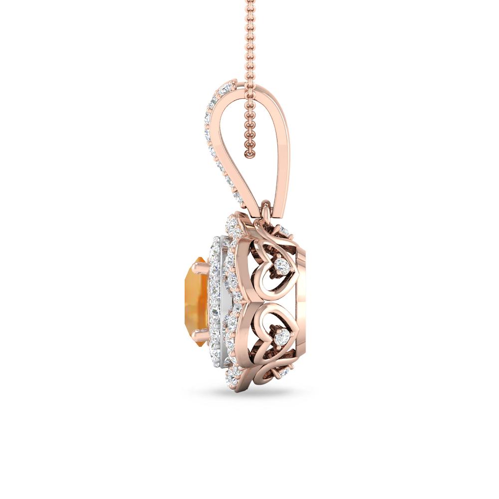 Rose Gold - Citrine