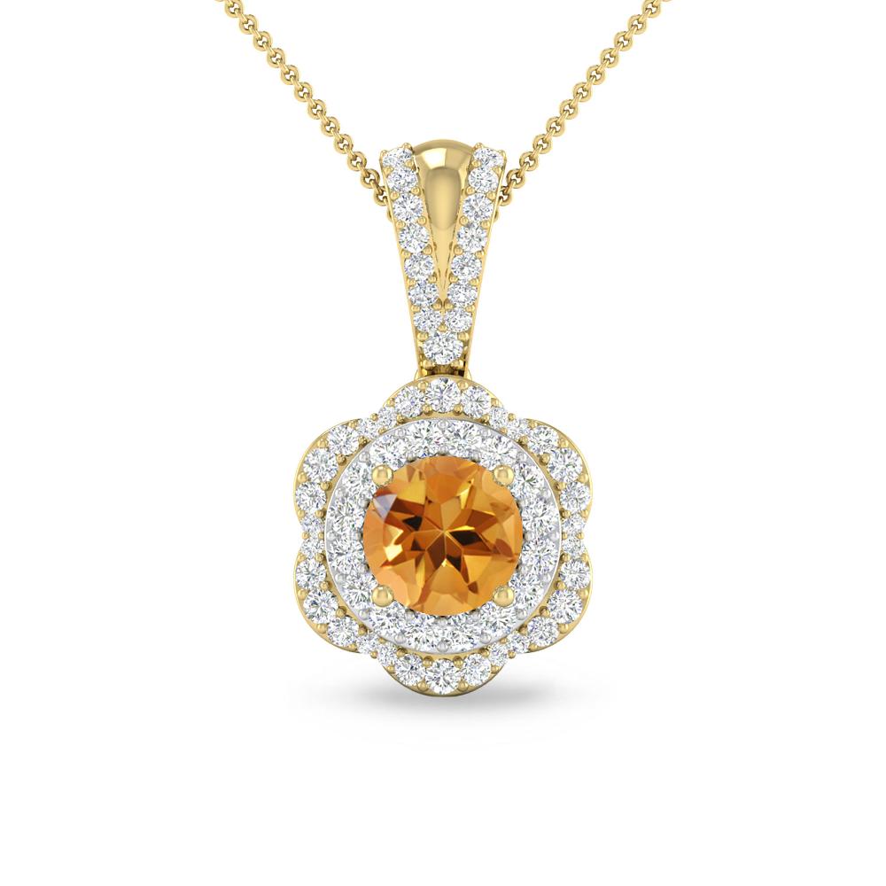 Yellow Gold - Citrine