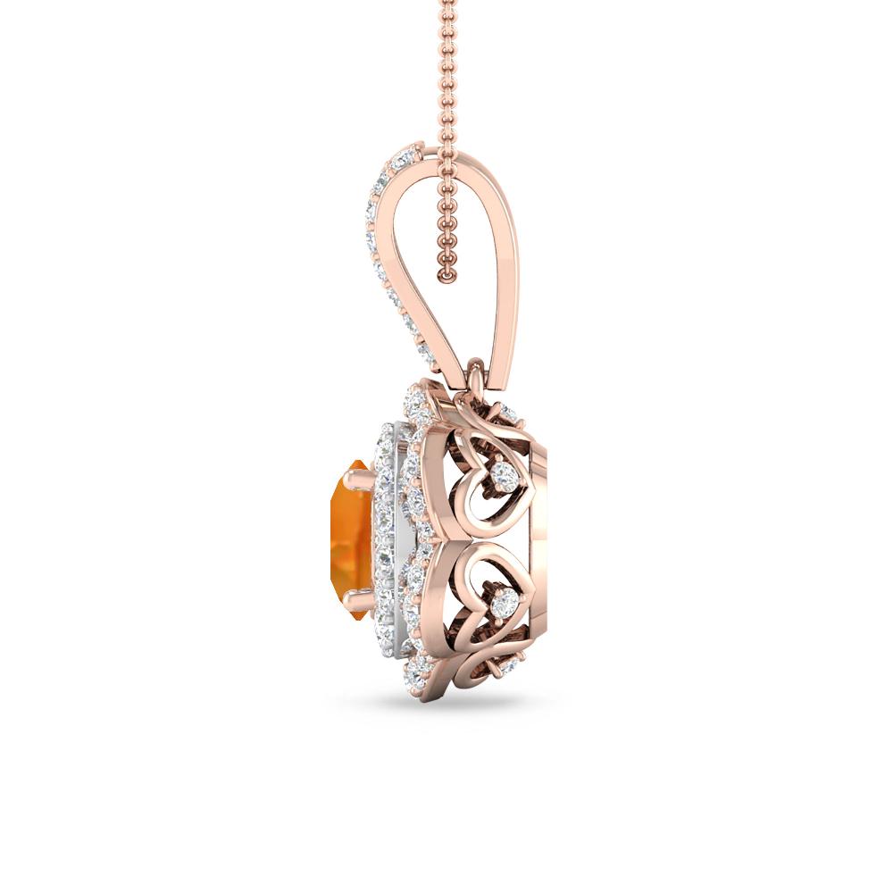 Rose Gold - Citrine