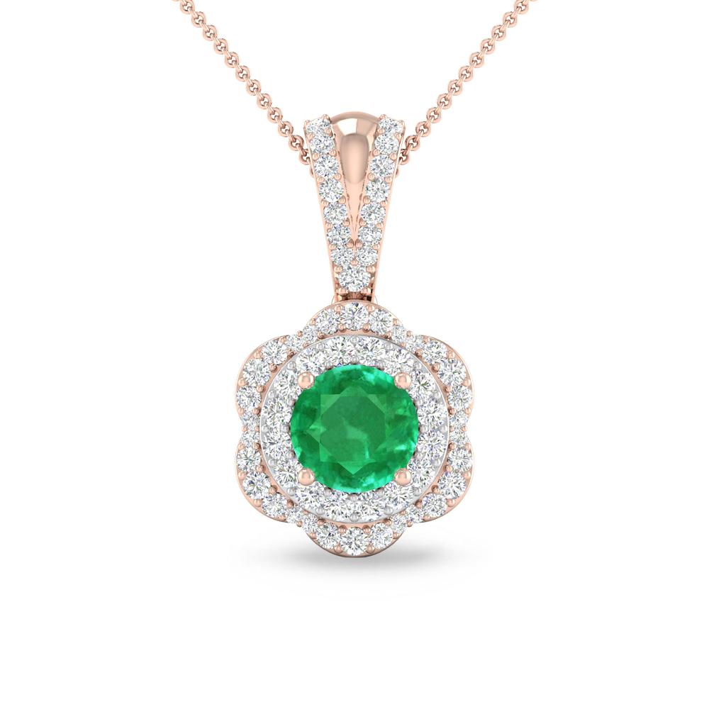 Rose Gold - Emerald