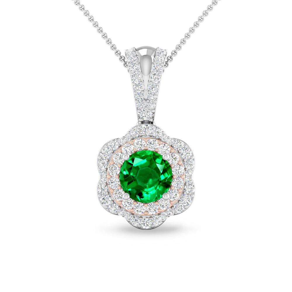 White Gold - Emerald