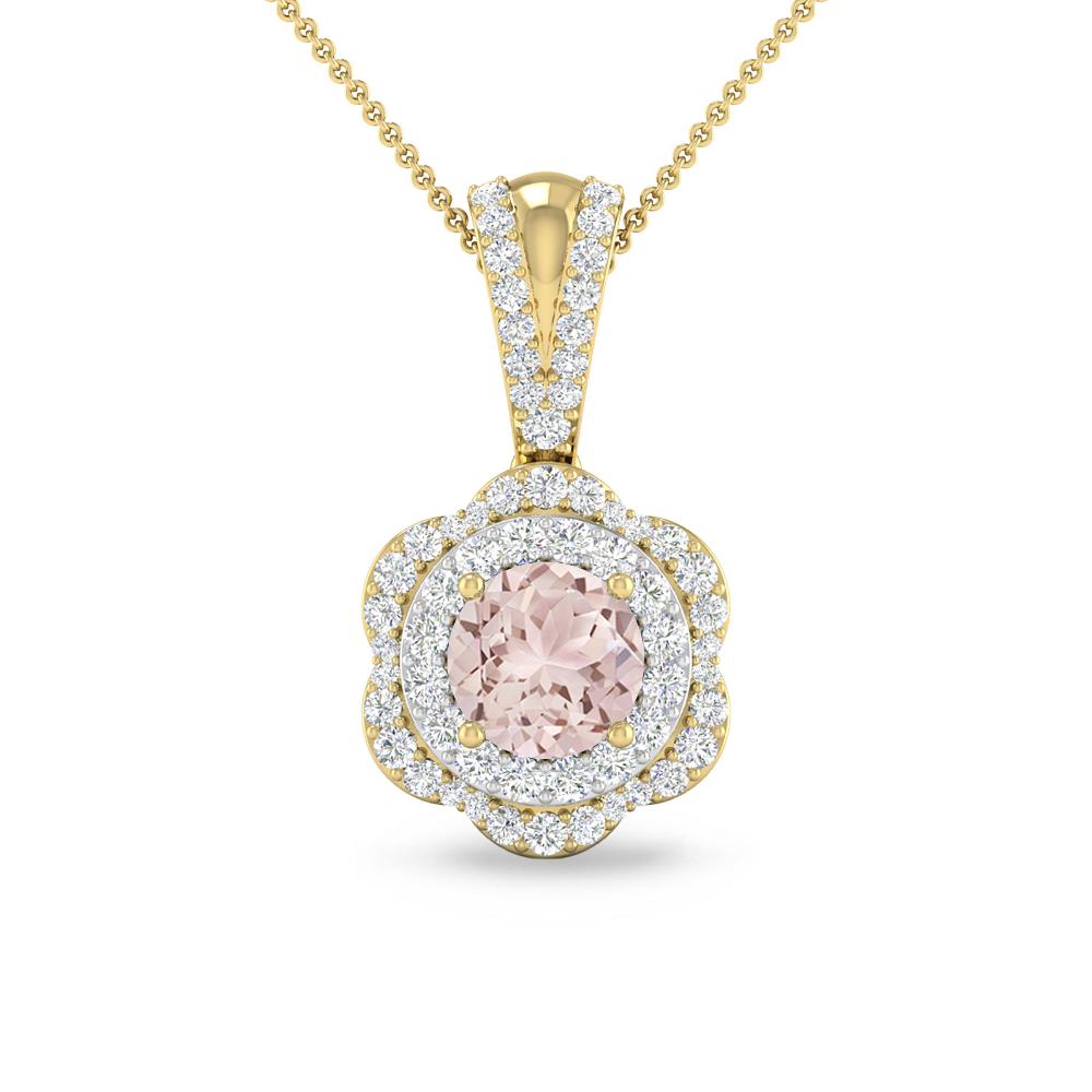 Yellow Gold - Morganite