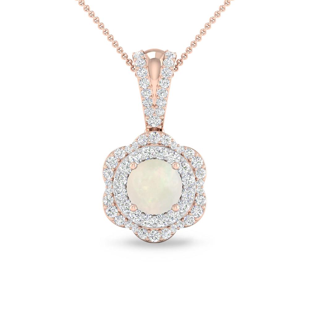 Rose Gold - Opal