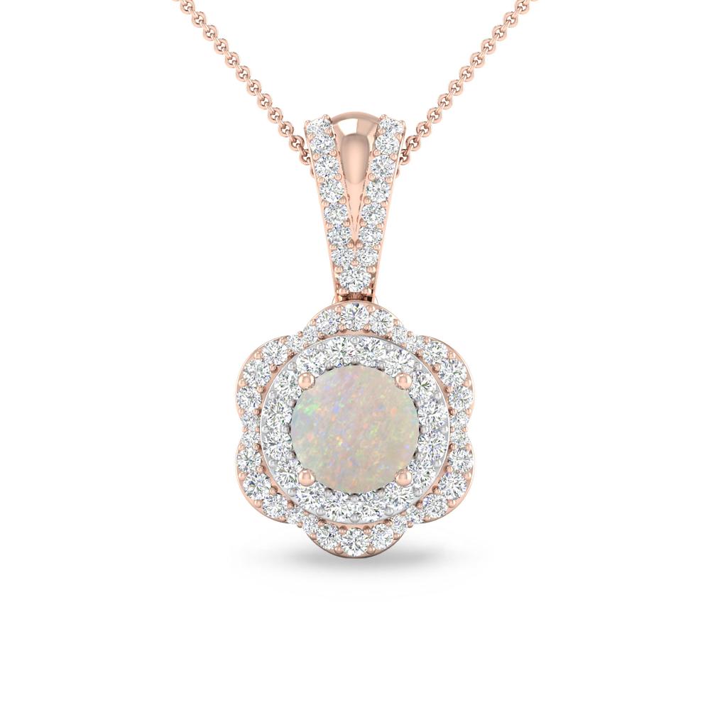 Rose Gold - Opal
