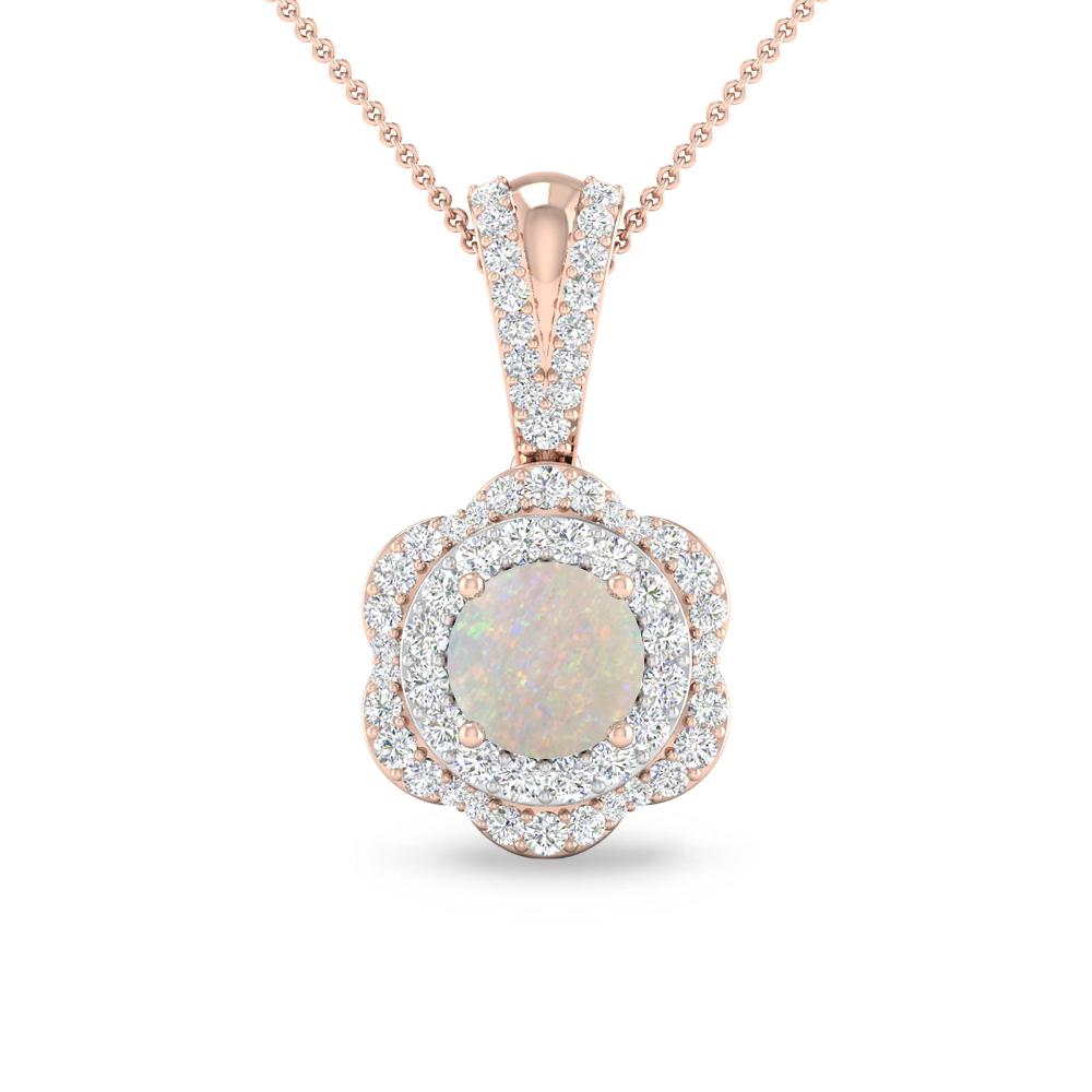 Rose Gold - Opal