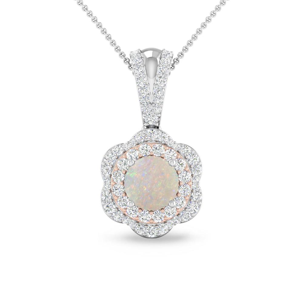 White Gold - Opal