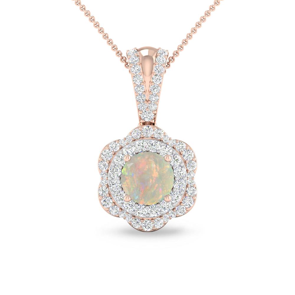 Rose Gold - Opal