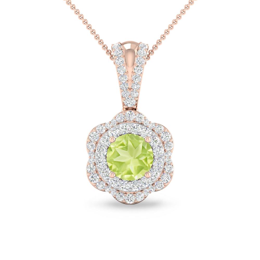 Rose Gold - Peridot