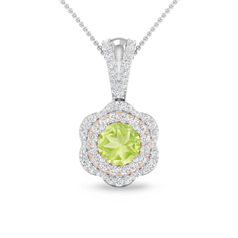 White Gold - Peridot