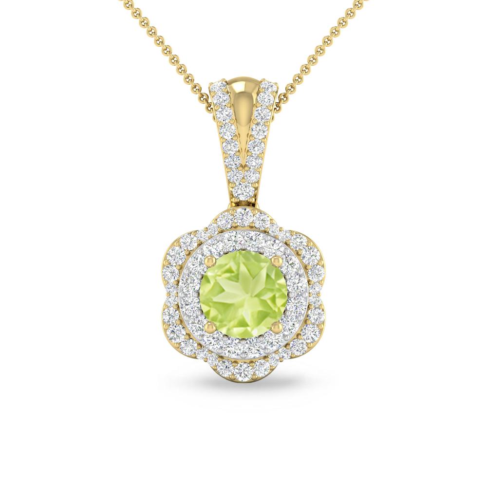 Yellow Gold - Peridot