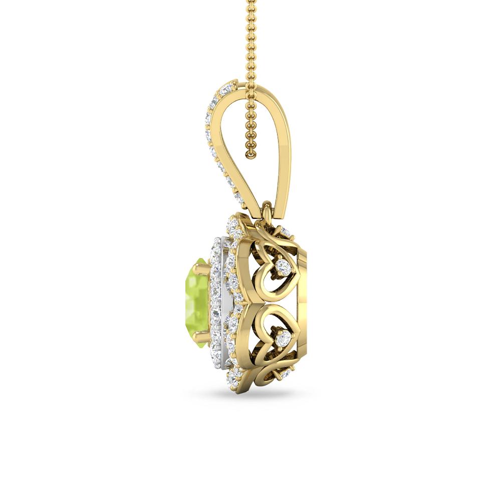 Yellow Gold - Peridot