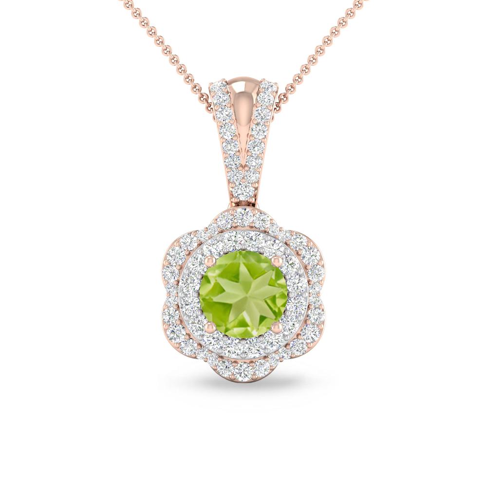 Rose Gold - Peridot