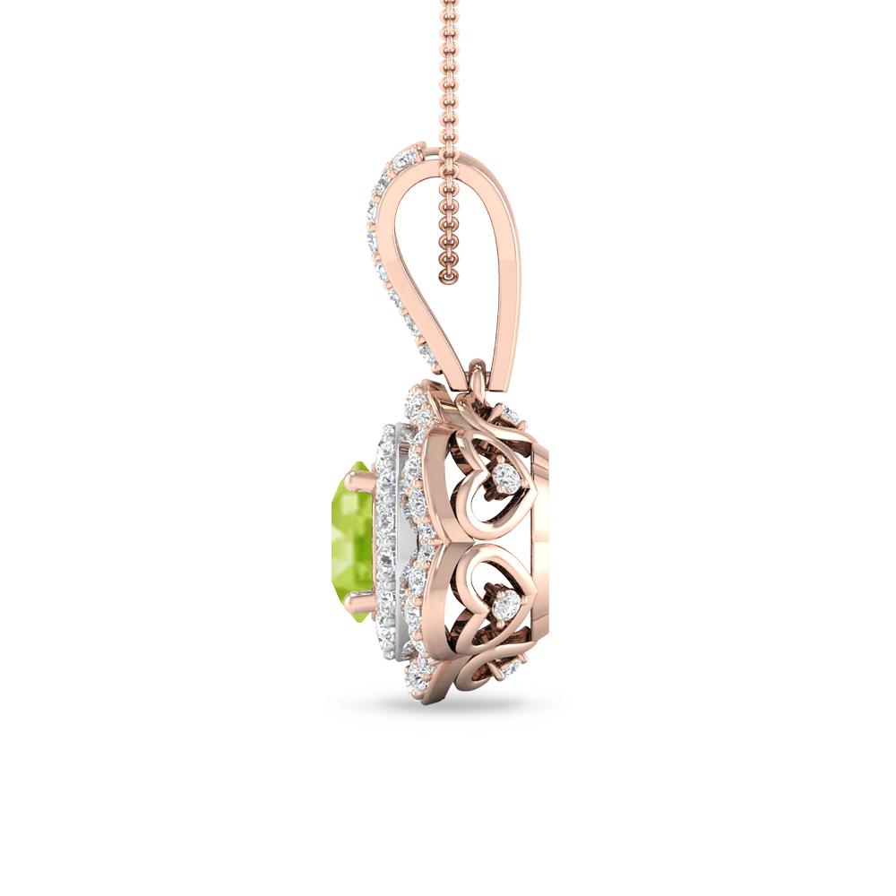 Rose Gold - Peridot