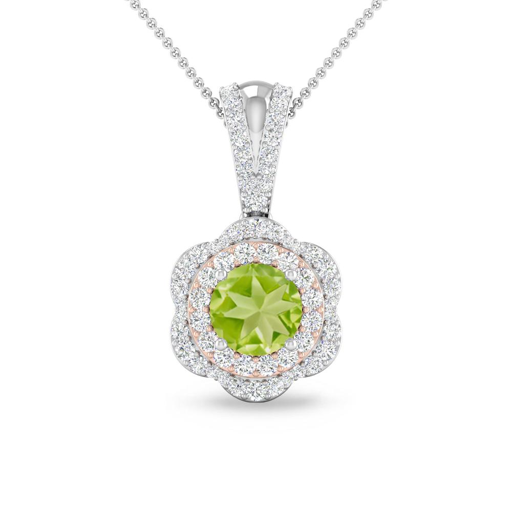 White Gold - Peridot