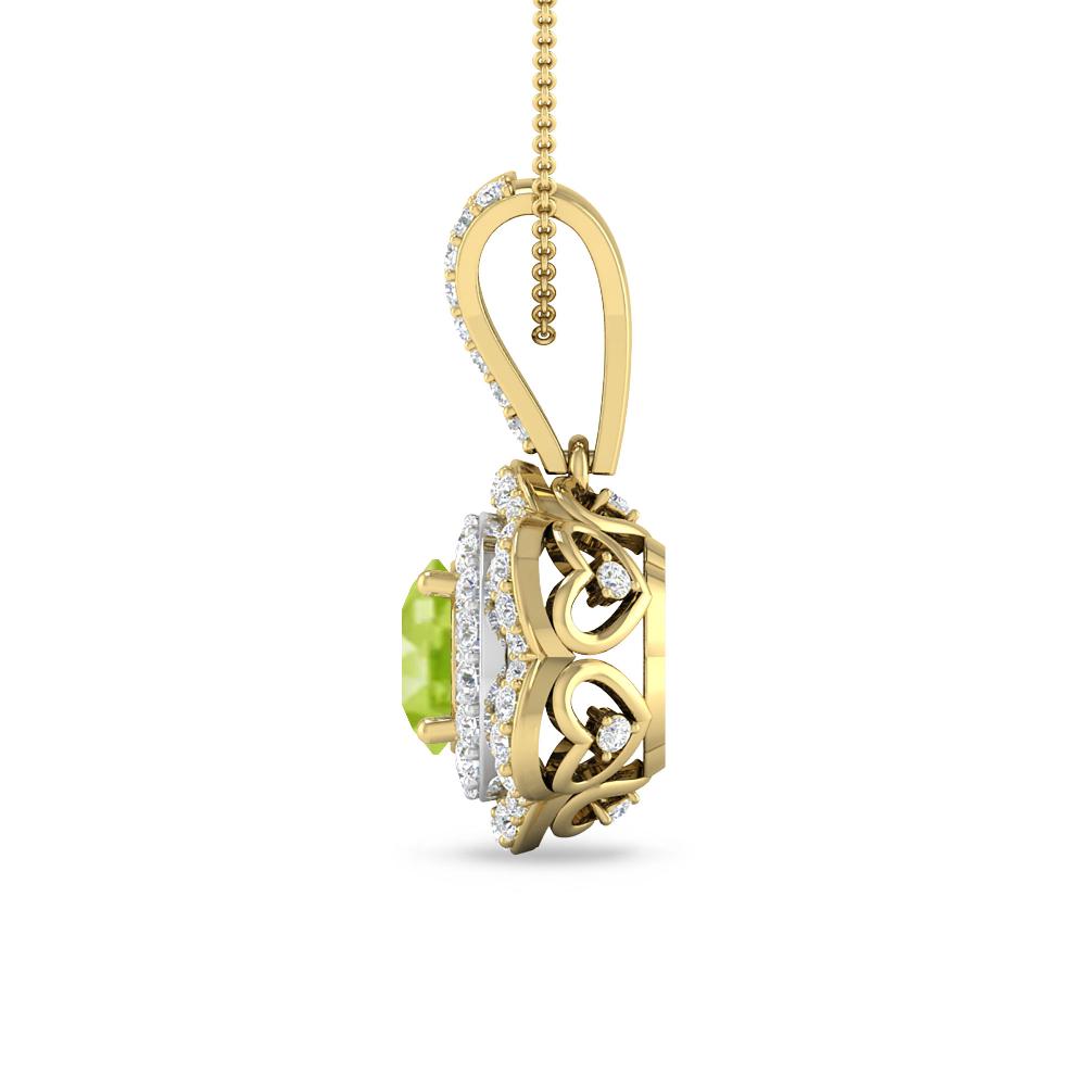 Yellow Gold - Peridot