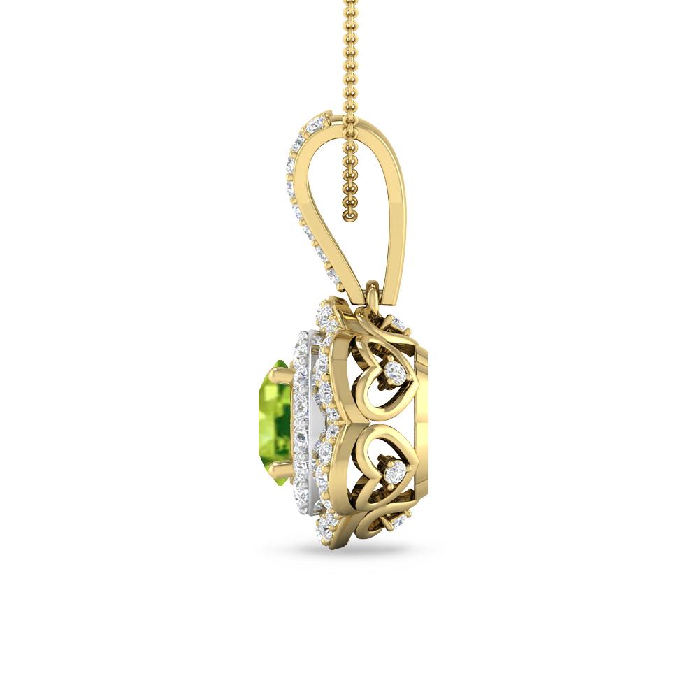 Yellow Gold - Peridot