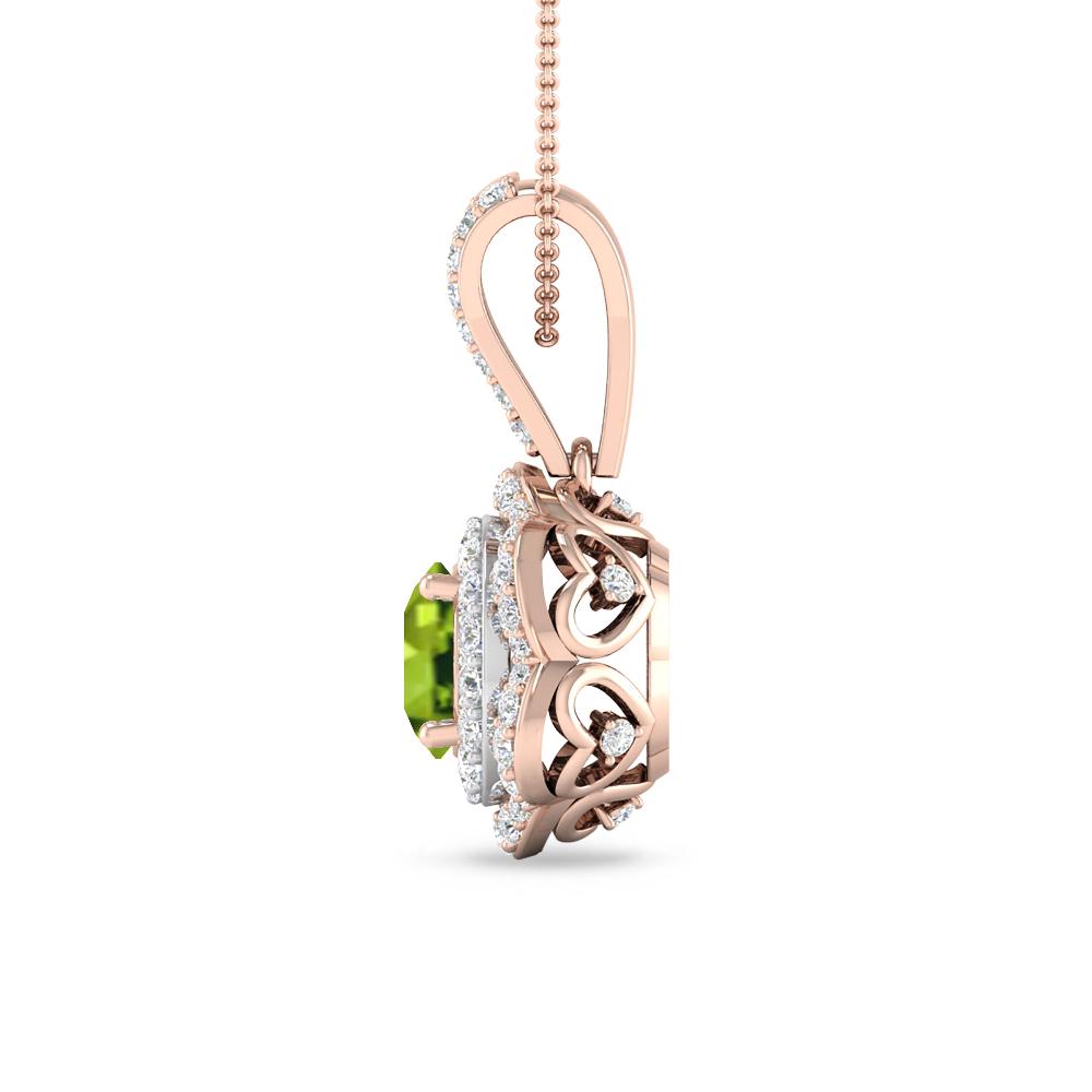 Rose Gold - Peridot