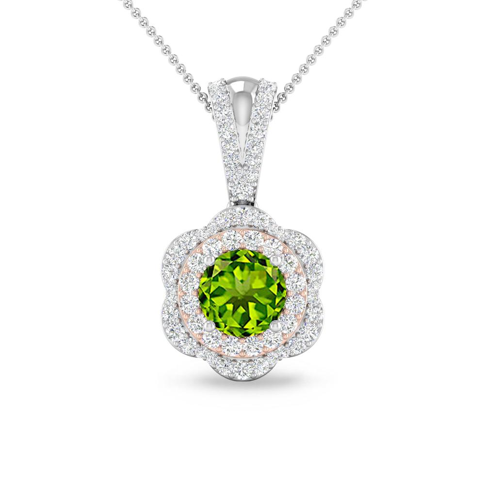 White Gold - Peridot