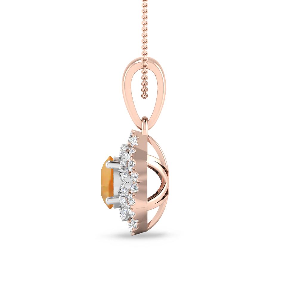 Rose Gold - Citrine