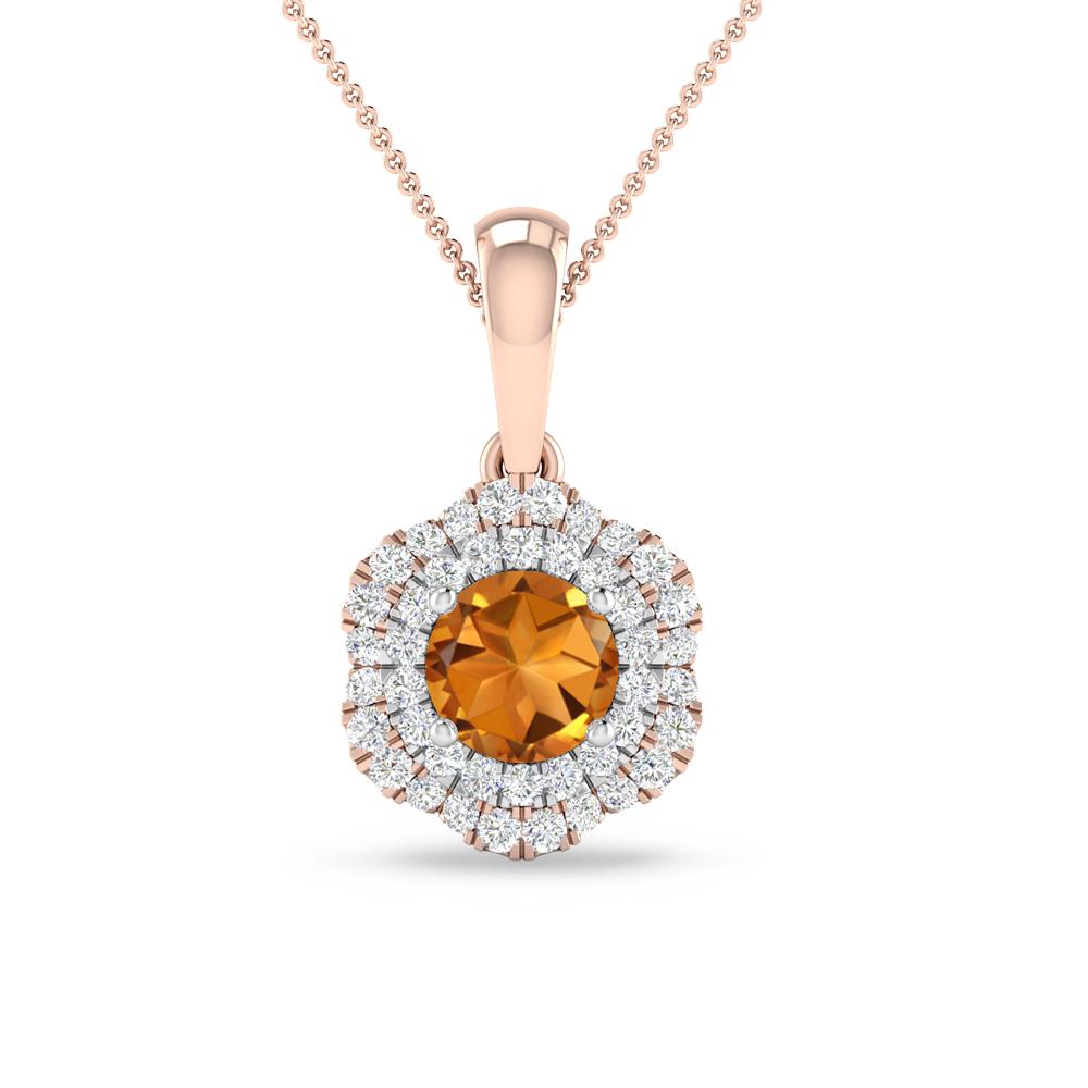 Rose Gold - Citrine