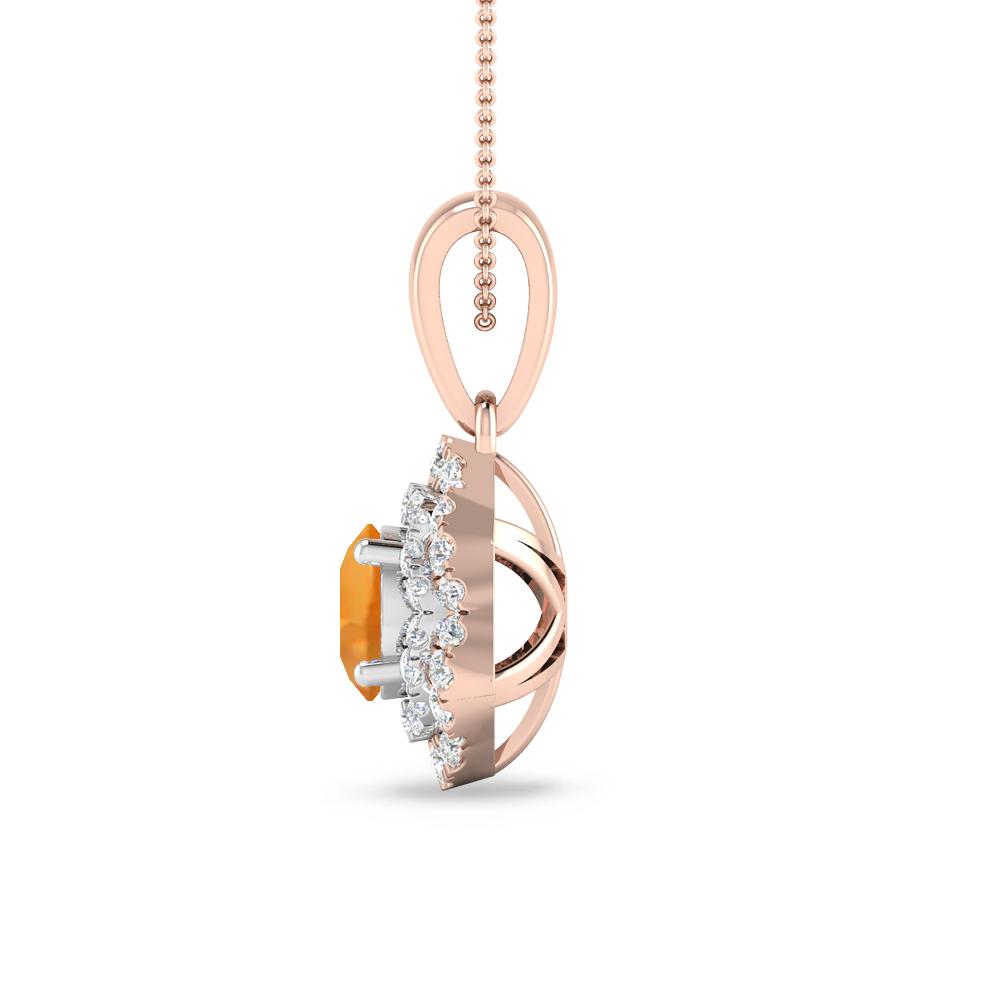 Rose Gold - Citrine