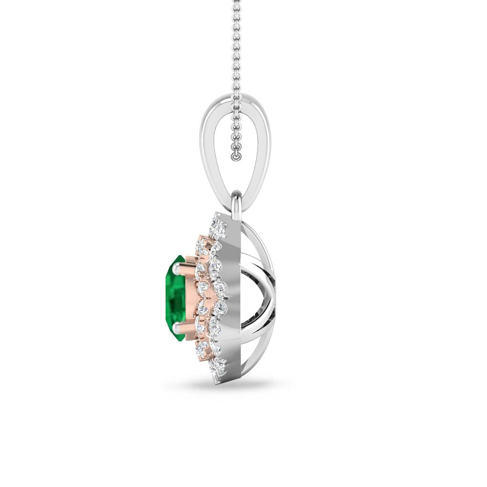 White Gold - Emerald