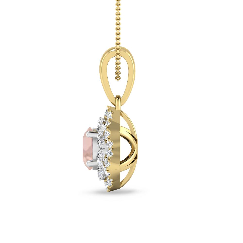 Yellow Gold - Morganite