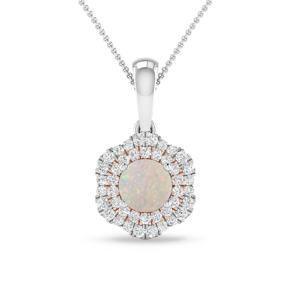 White Gold - Opal