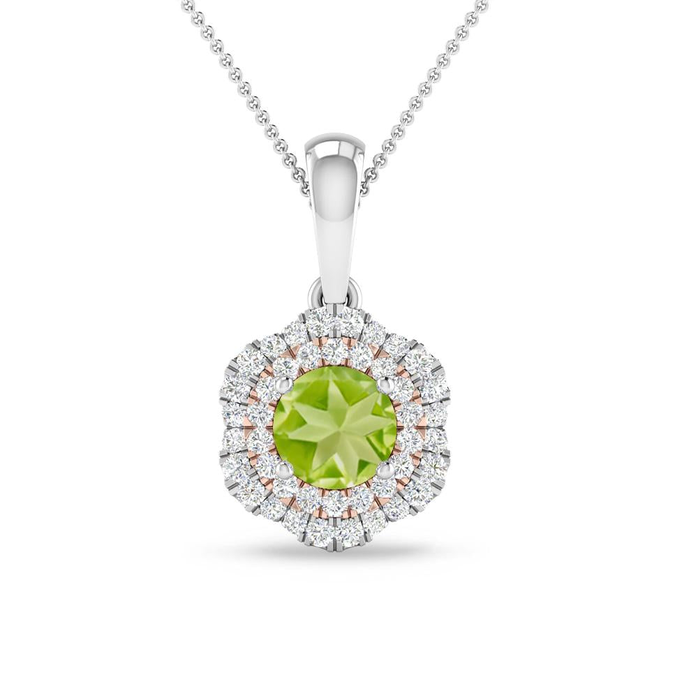 White Gold - Peridot