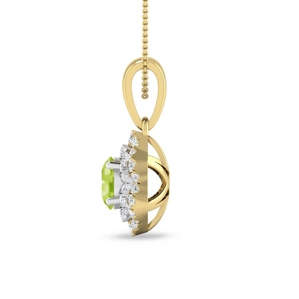 Yellow Gold - Peridot