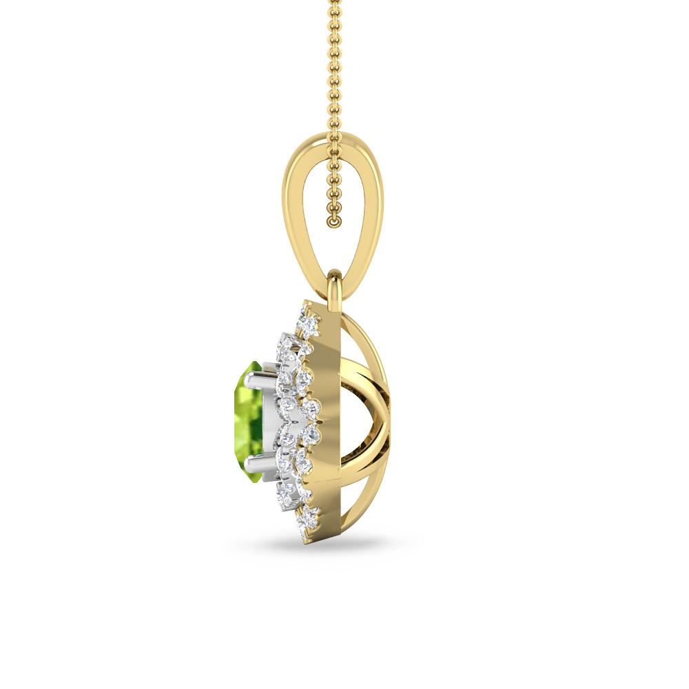 Yellow Gold - Peridot