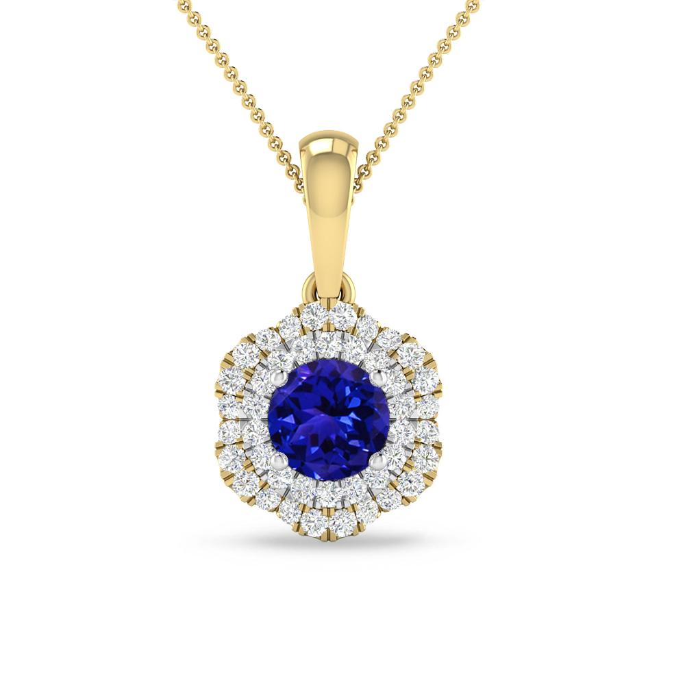 Yellow Gold - Tanzanite