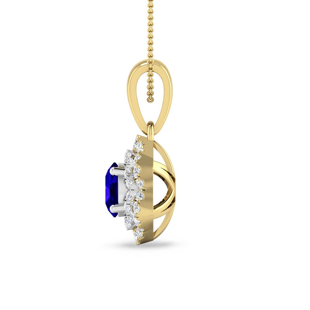 Yellow Gold - Tanzanite