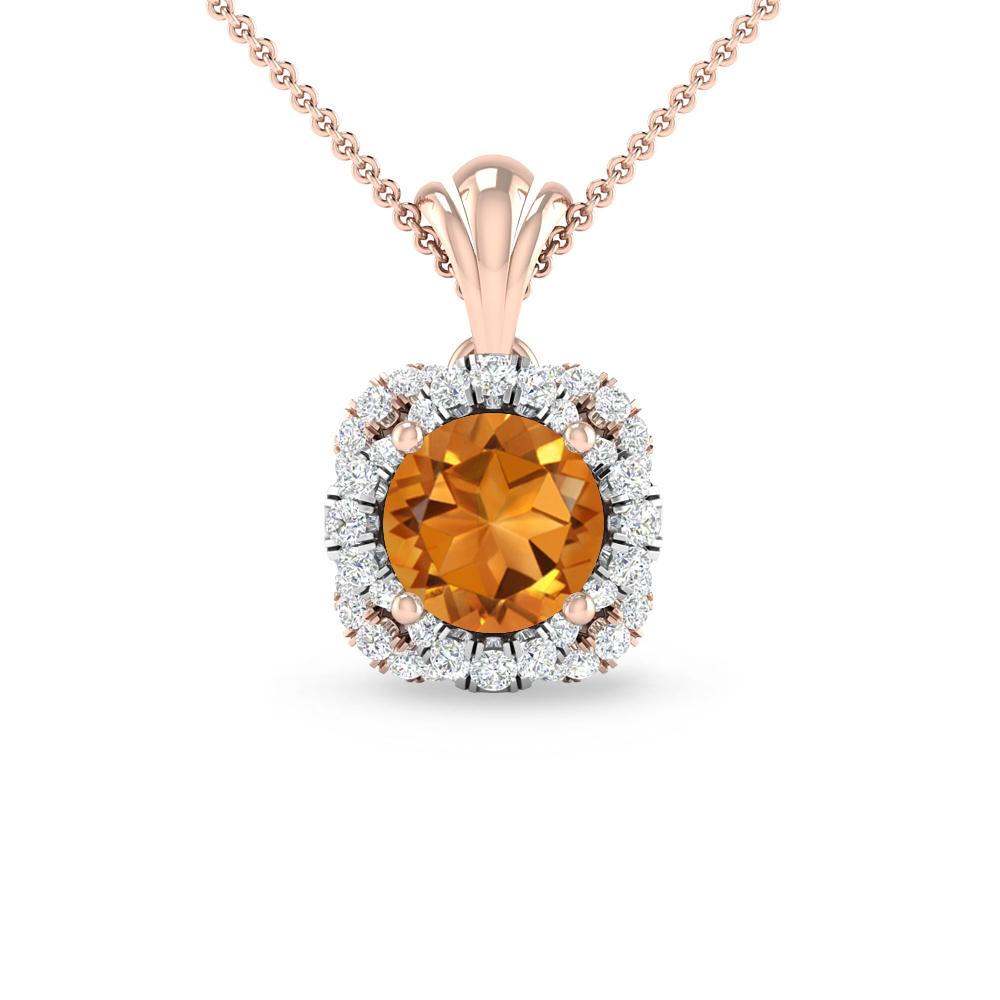 Rose Gold - Citrine