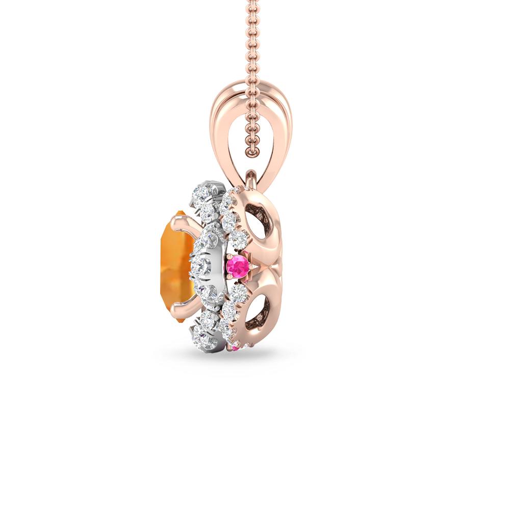 Rose Gold - Citrine