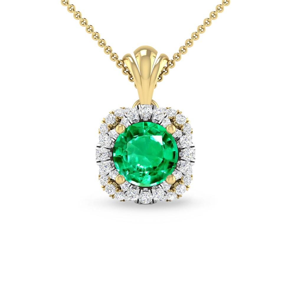 Yellow Gold - Emerald