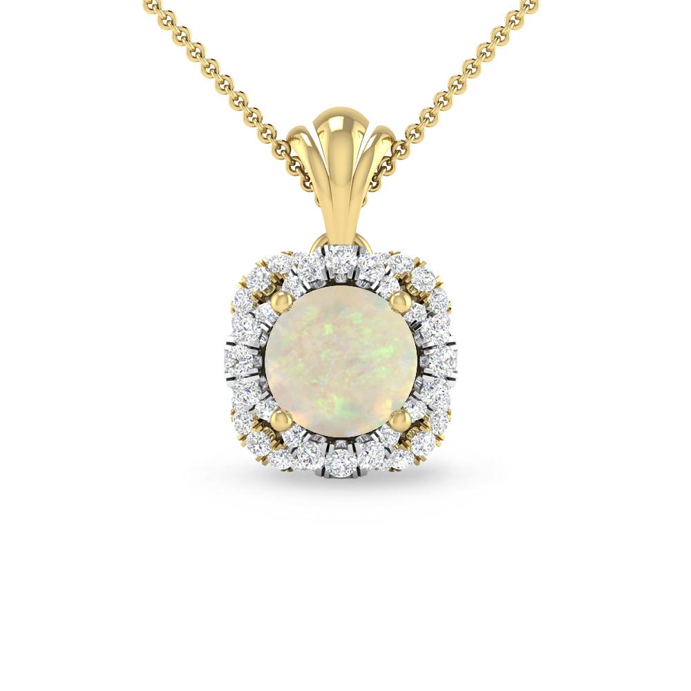 Yellow Gold - Opal