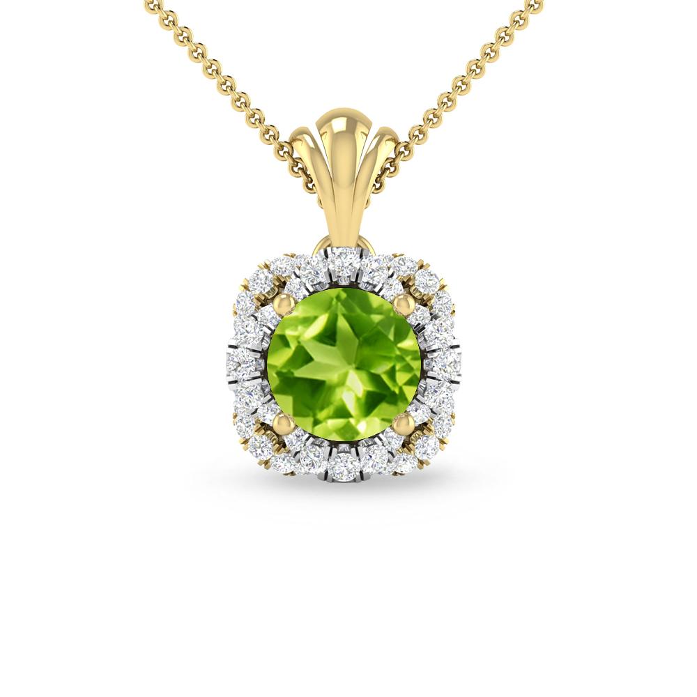 Yellow Gold - Peridot