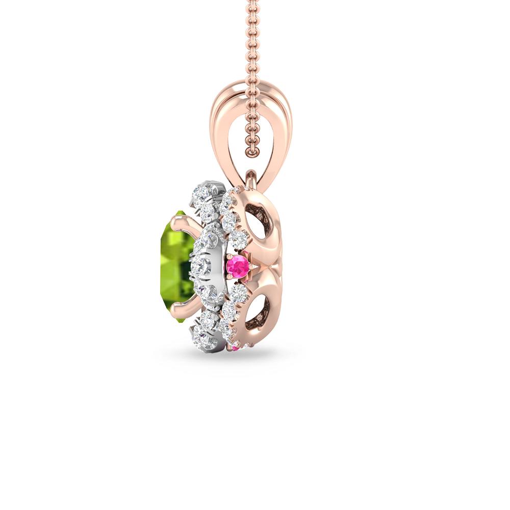 Rose Gold - Peridot