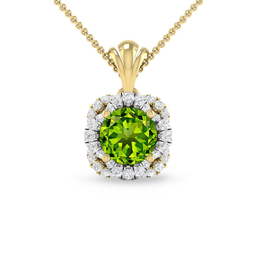 Yellow Gold - Peridot