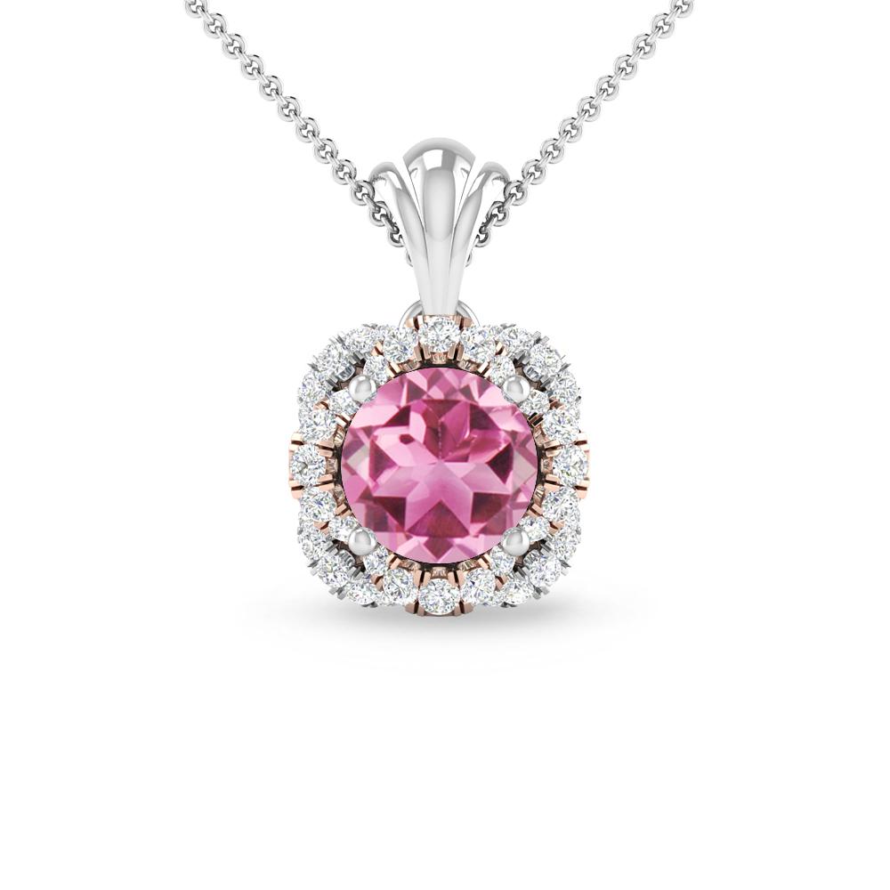 White Gold - Pink Tourmaline