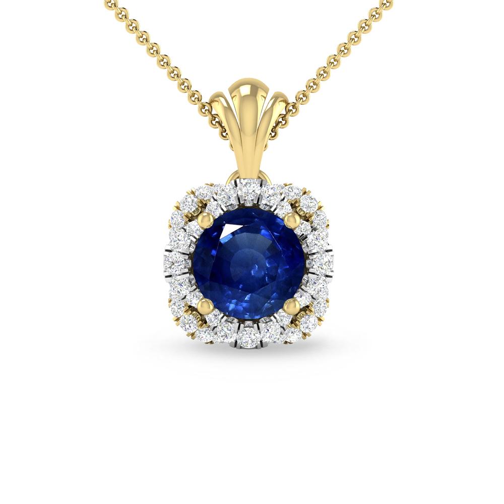 Yellow Gold - Sapphire