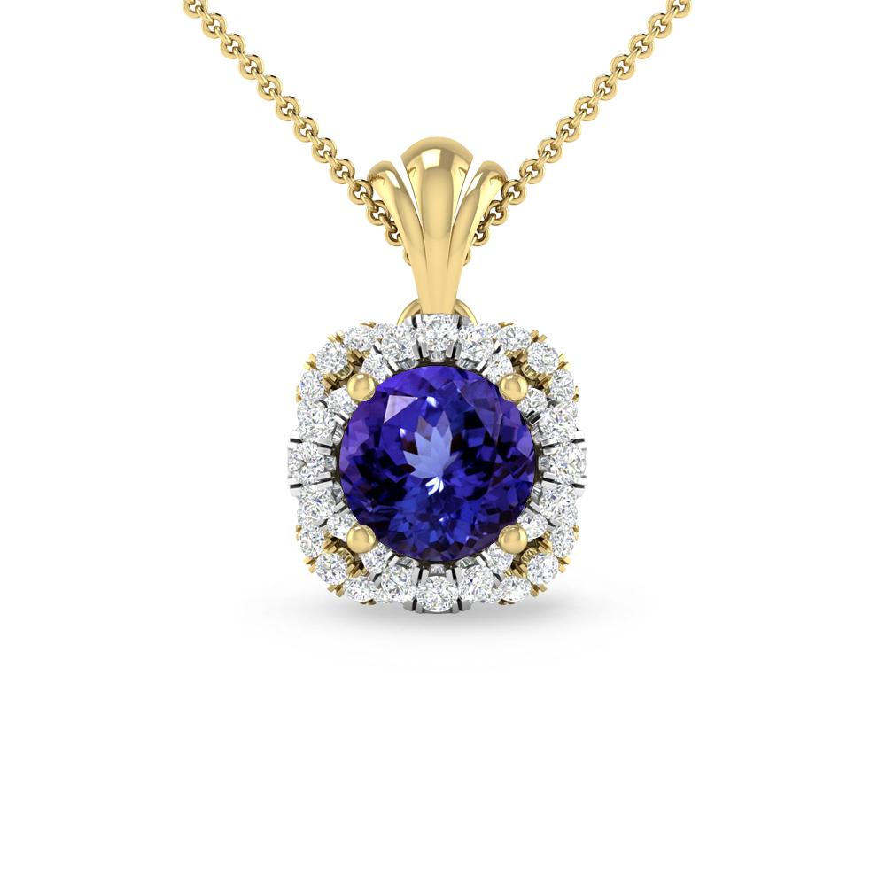 Yellow Gold - Tanzanite