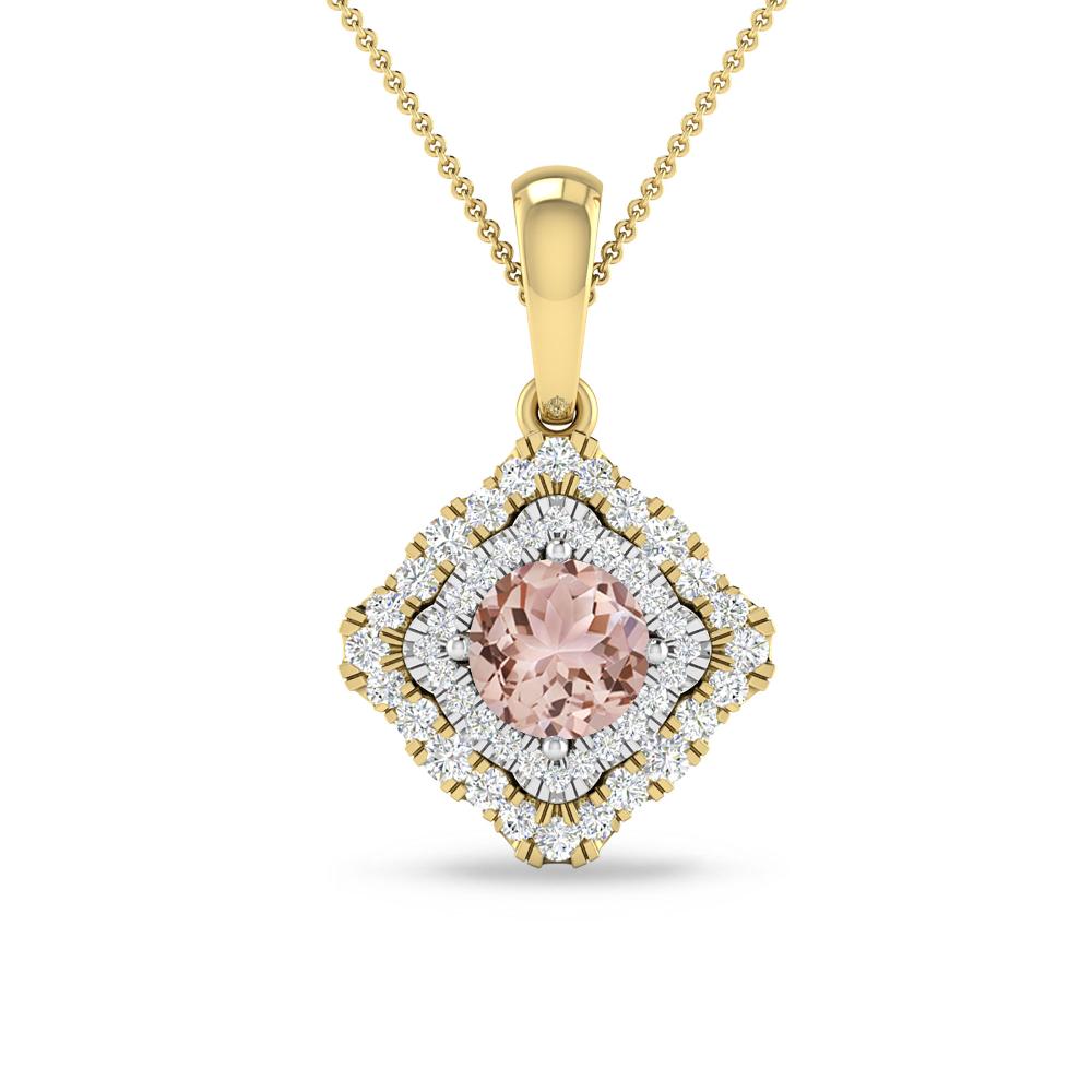 Yellow Gold - Morganite