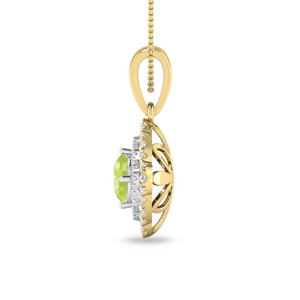 Yellow Gold - Peridot