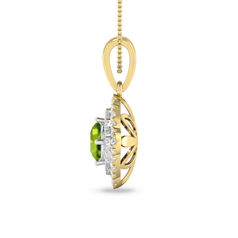 Yellow Gold - Peridot