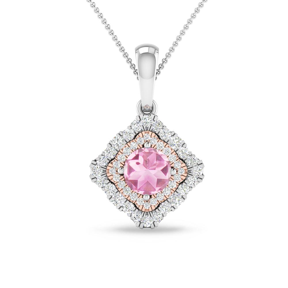 White Gold - Pink Tourmaline