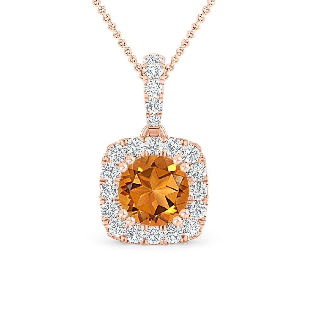 Rose Gold - Citrine