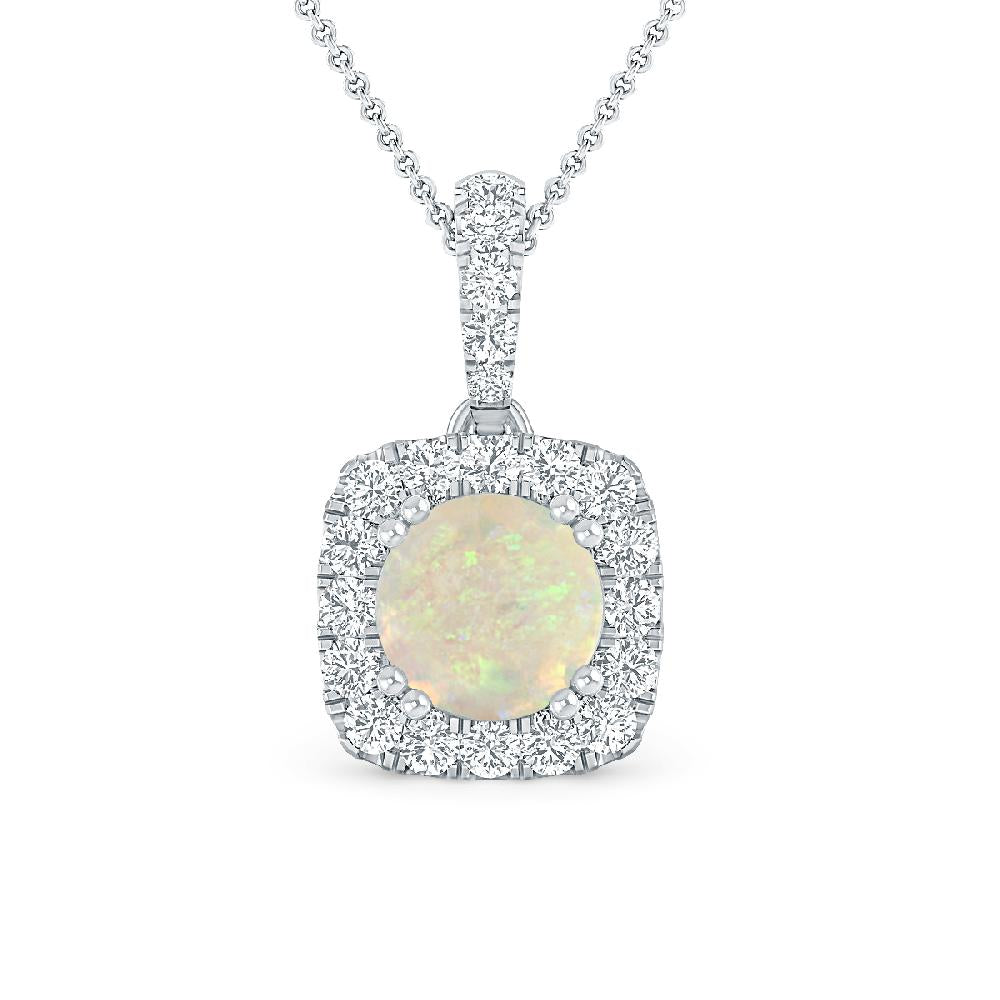 White Gold - Opal