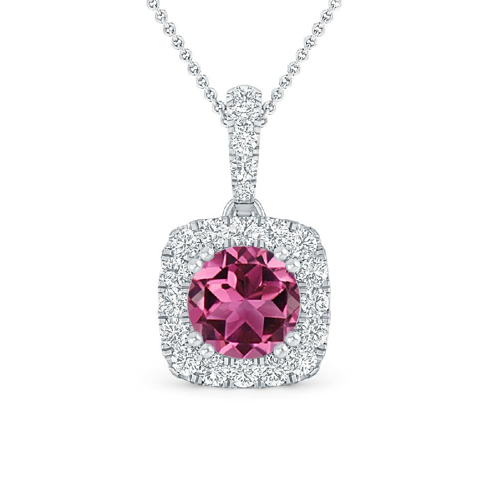 White Gold - Pink Tourmaline